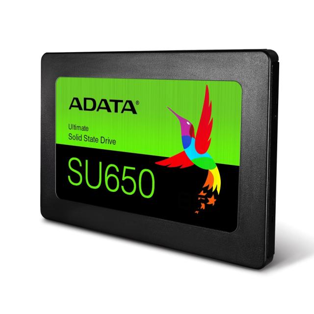 Adata SU650, 480GB 2.5" SATA, Read up 520 Mb/s,  Write up to 450 Мb/s