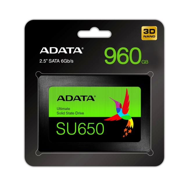 Твърд диск Adata 960GB , SU650 , 2.5" SATA - Solid State Drive