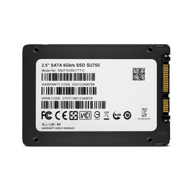 Твърд диск Adata 1TB , SU750 , 2.5" SATA - Solid State Drive