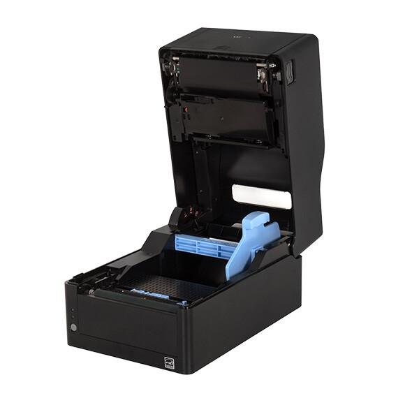 Етикетен принтер Citizen Label Desktop printer CL-E321 Thermal Transfer+Direct Print Speed 200mm/s, Print Width(max.)4"(104 mm)/Media Width(min-max)1"- 5"(25.4-118.1 mm)/Roll Size(max)5"(125 mm), Core Size 1"(25mm),Resol.203dpi/Interface USB/RS-232/L