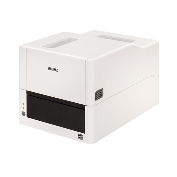 Етикетен принтер Citizen Label Desktop printer CL-E321 Thermal Transfer+Direct Print Speed 200mm/s, Print Width(max.)4"(104mm)/Media Width(min-max) 1"- 5"(25.4-118.1 mm)/Roll Size(max)5"(125 mm), Core Size 1"(25mm),Resol.203dpi/Interface USB/RS-232/L