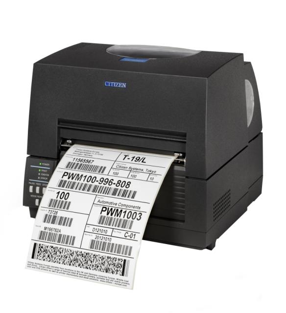 Етикетен принтер Citizen CL-S6621 Printer; Grey, UK+EN Plug