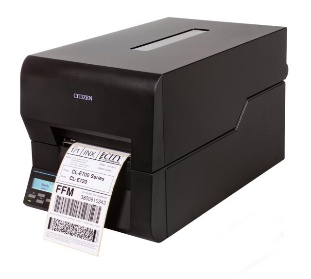 Етикетен принтер Citizen CL-E730 Printer; 300 dpi, USB/Ethernet, EN plug