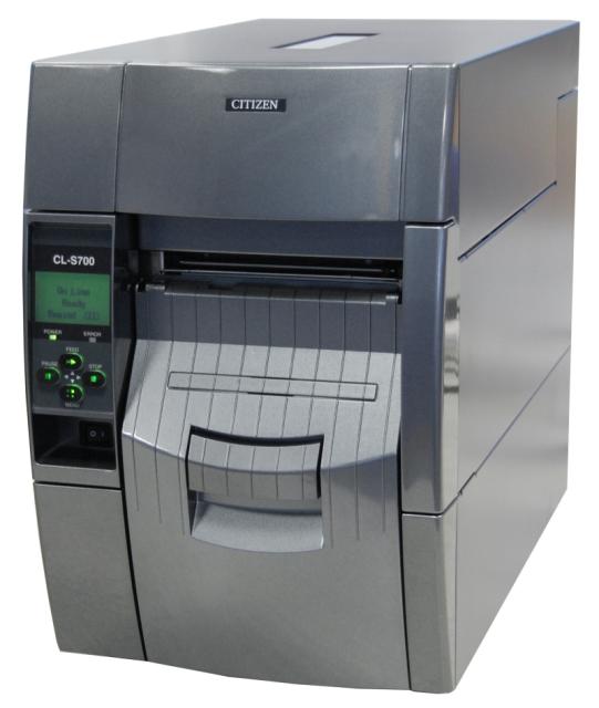 Етикетен принтер Citizen CL-S700IIR Printer; Grey, internal Rewinder/Peeler, with Compact Ethernet Card