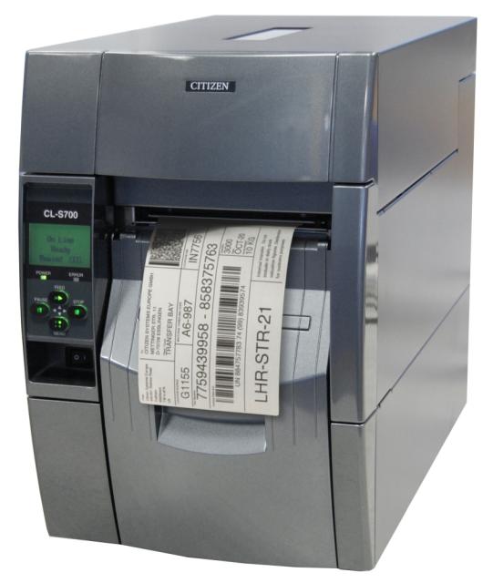 Етикетен принтер Citizen CL-S703IIR Printer; 300 dpi, internal Rewinder/Peeler