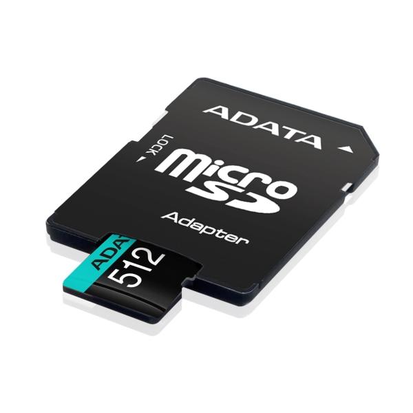 Карта памет Adata 32GB MicroSDXC UHS-I U3 V30S A2, с адаптер