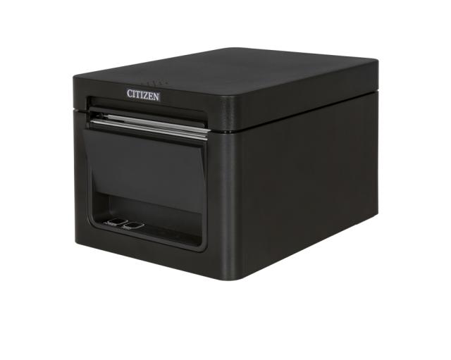 POS принтер Citizen POS printer CT-E351 Direct thermal Print Speed 250mm/s, Print Widht 72mm(58/80mm)/Media Width(min-max) 59/80mm/Roll Size(max)83mm/Emul.Lang.ESC/POS/Reliability 200mln.pulses/150 Km/2 mln.cuts/Resol.203dpi/Interface USB/Ethernet/EN