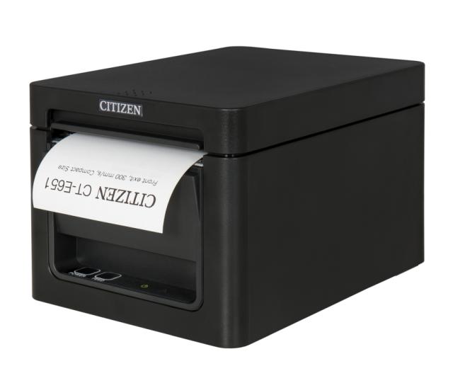 POS принтер Citizen CT-E651 Printer; USB, Black