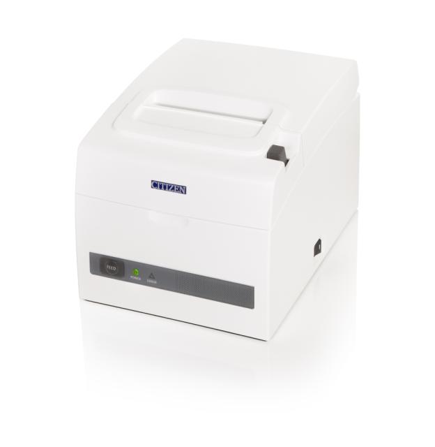 POS принтер Citizen CT-S310II Printer; Serial + USB, Pure White