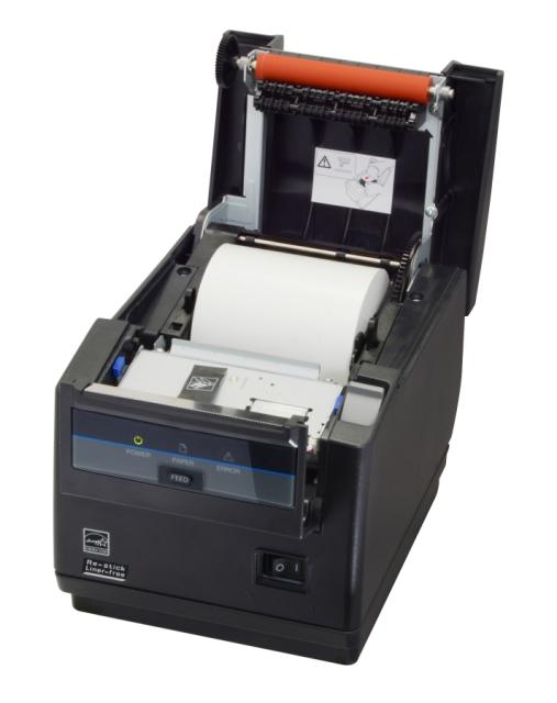 POS принтер Citizen CT-S601IIR Printer, Restick/Liner-free, No interface, Black