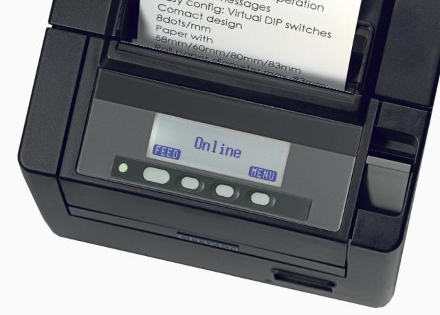 POS принтер Citizen CT-S801II Printer; No interface, Black
