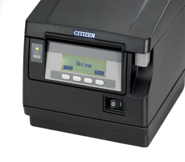 POS принтер Citizen CT-S851II Printer; No PSU (DC 24V), No interface, Black