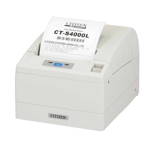 POS принтер Citizen CT-S4000 Printer; USB, Ivory White