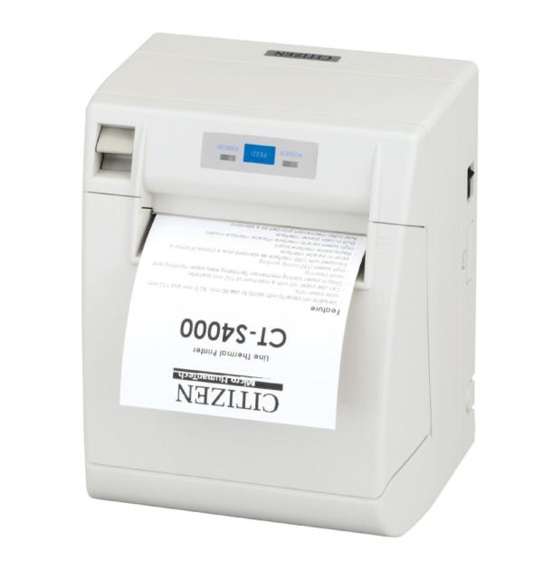 POS принтер Citizen CT-S4000 Printer; USB, Ivory White