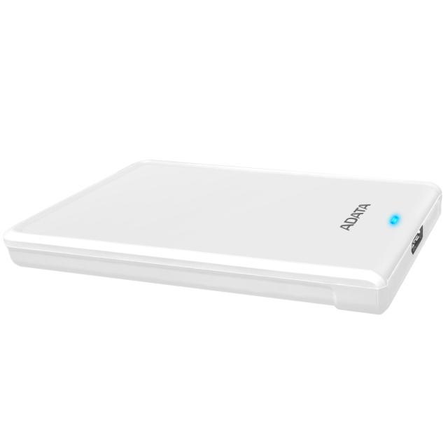 Твърд диск Adata 1TB, HV620S, USB 3.2 Gen 1, Portable Hard Drive White