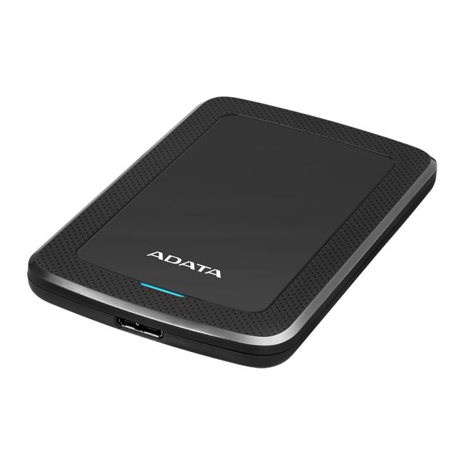 Външен диск Adata 2TB , HV300 , USB 3.2 Gen 1, 2.5" - External Hard Drive Black, AHV300-2TU31-CBK