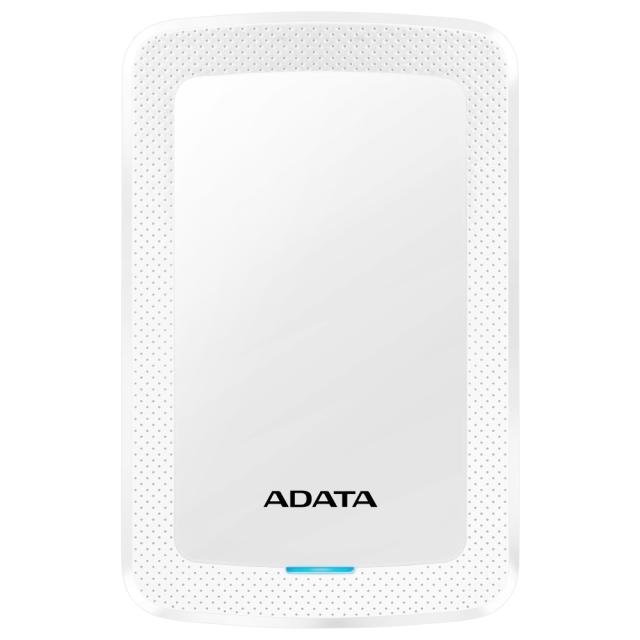 Твърд диск Adata 1TB , HV300 , USB 3.2 Gen 1, 2.5" - External Hard Drive White