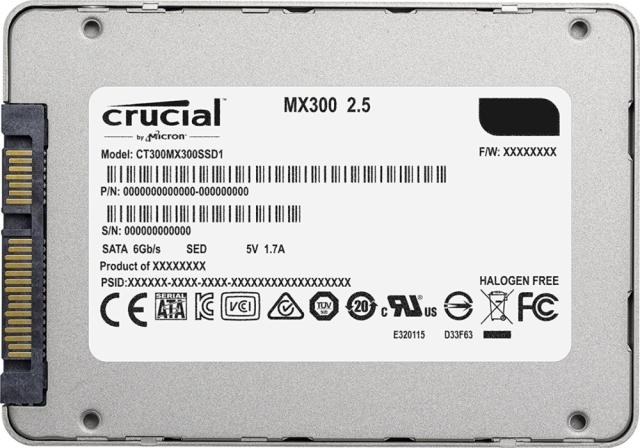 Твърд диск Crucial MX300 2.5" 275GB SSD Box