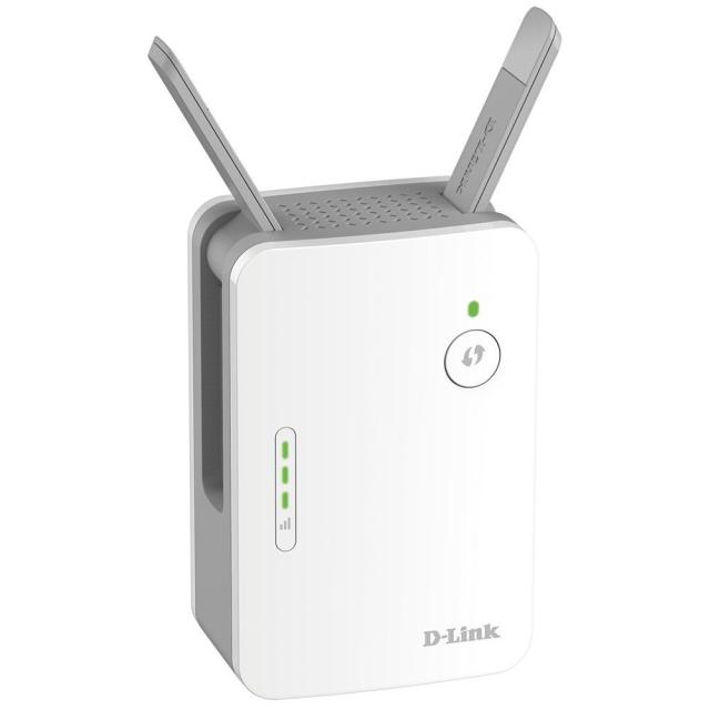 Безжичен усилвател D-Link Wireless AC1200 Dual Band Range Extender with GE port