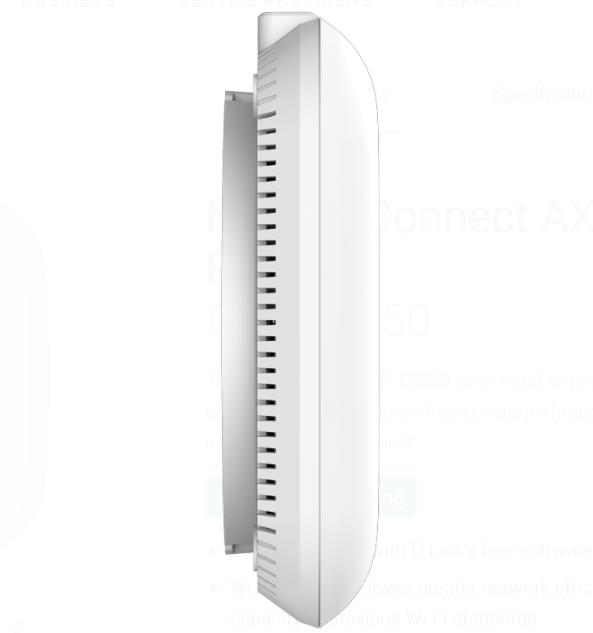 Аксес-пойнт D-Link AX3600 Wi-Fi 6 Dual-Band PoE Access Point
