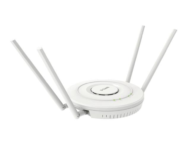 Аксес-пойнт D-Link Unified Wireless AC1200 Concurrent Dual-band PoE Access Point with External Antennas