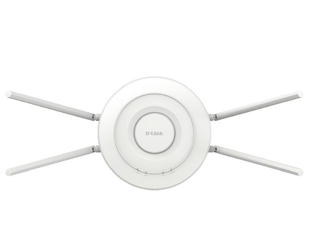 Аксес-пойнт D-Link Unified Wireless AC1200 Concurrent Dual-band PoE Access Point with External Antennas