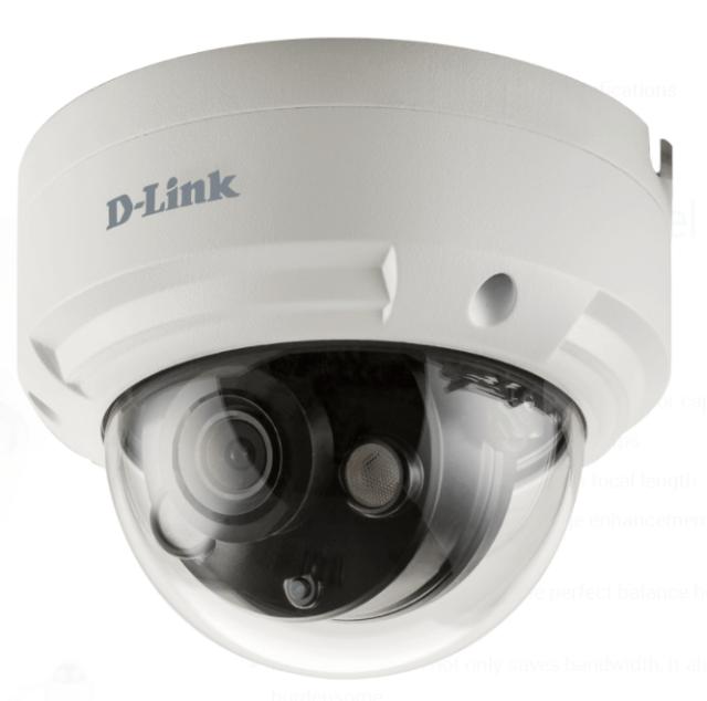 Камера D-Link 4-Megapixel H.265 Outdoor Dome Camera