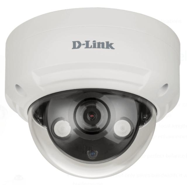 Камера D-Link 4-Megapixel H.265 Outdoor Dome Camera