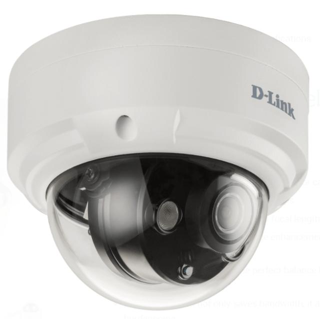 Камера D-Link 4-Megapixel H.265 Outdoor Dome Camera