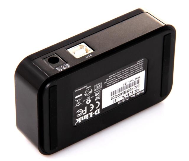 USB Хъб D-Link DUB-H7, 7 x USB2.0 480 Mb/s, с захранване, Черно