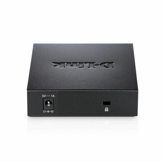 Суич D-Link 5-port 10/100/1000 Gigabit Metal Housing Desktop Switch