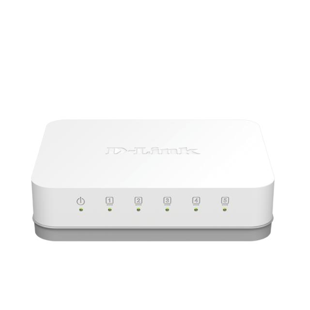 Суич D-Link 5-Port Gigabit Easy Desktop Switch