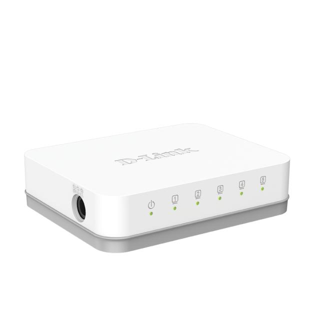 Суич D-Link 5-Port Gigabit Easy Desktop Switch