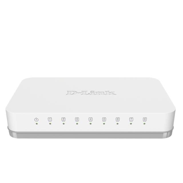 Суич D-Link 8-Port Gigabit Easy Desktop Switch