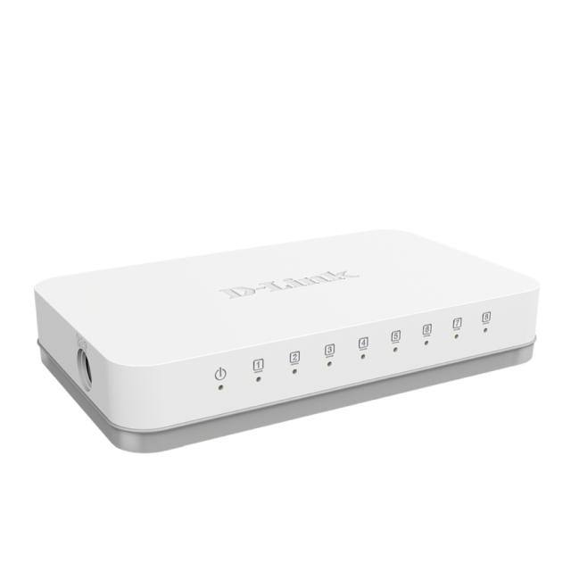 Суич D-Link 8-Port Gigabit Easy Desktop Switch