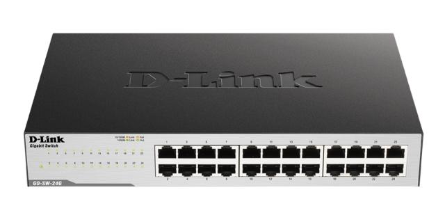 Комутатор D-Link 24-Port Gigabit Easy Desktop Switch