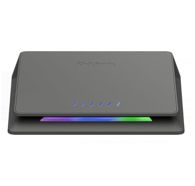 Комутатор D-Link 6-port Multi-Gigabit Unmanaged Switch