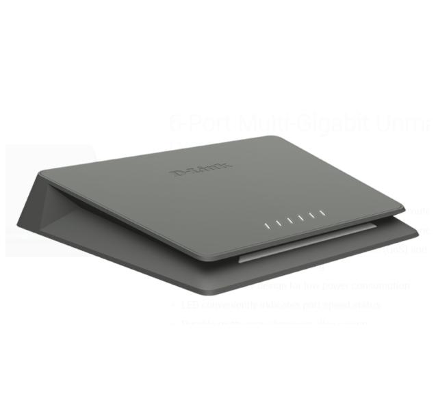 Комутатор D-Link 6-port Multi-Gigabit Unmanaged Switch