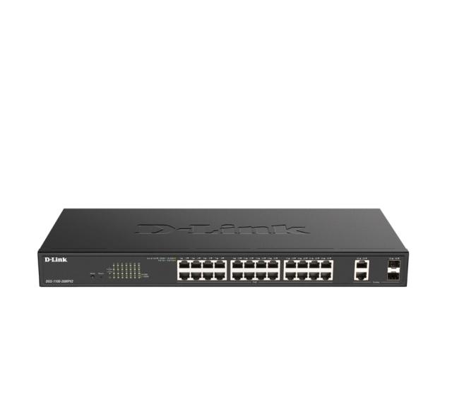 Комутатор D-Link 26-Port PoE+ Gigabit Smart Managed Switch