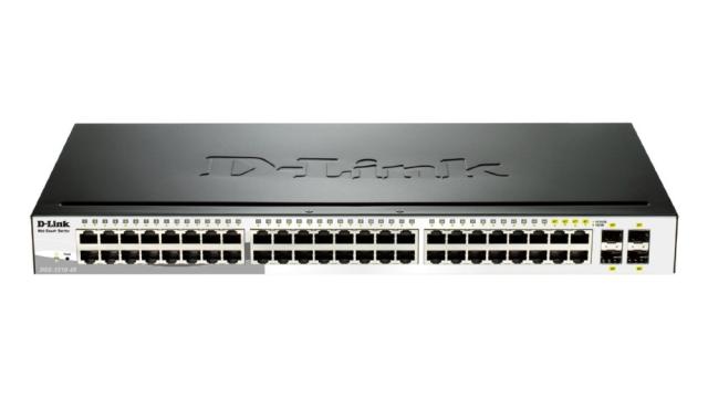 Комутатор D-Link 48-port 10/100/1000 Gigabit Smart Switch including 4 Combo 1000BaseT/SFP