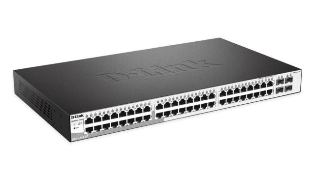 Комутатор D-Link 48 10/100/1000 Base-T port with 4 x 1000Base-T /SFP ports
