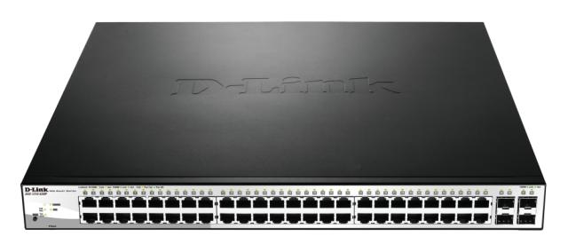 Комутатор D-Link 52-Port PoE Gigabit Smart Switch 370W PoE