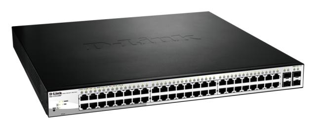 Комутатор D-Link 52-Port PoE Gigabit Smart Switch 370W PoE
