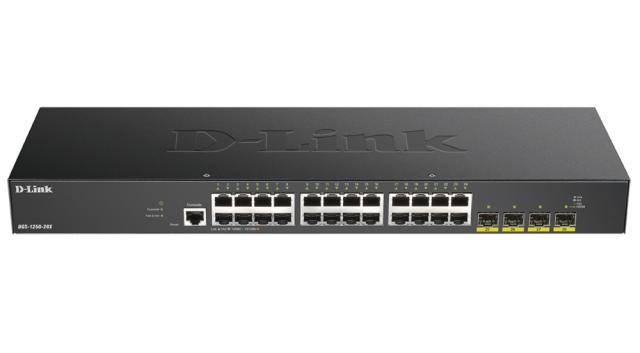Комутатор D-Link 48-port Gigabit Smart Managed Switch with 4x 10G SFP+ ports, 370Watts