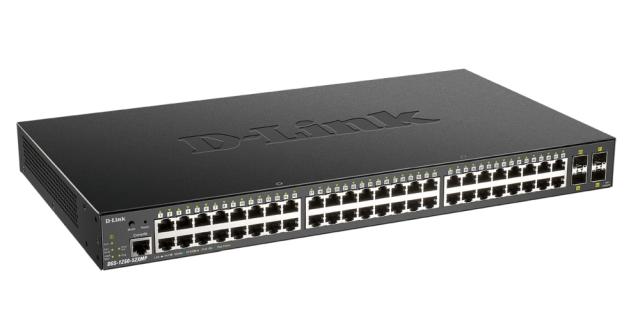 Комутатор D-Link 48-port Gigabit Smart Managed Switch with 4x 10G SFP+ ports, 370Watts