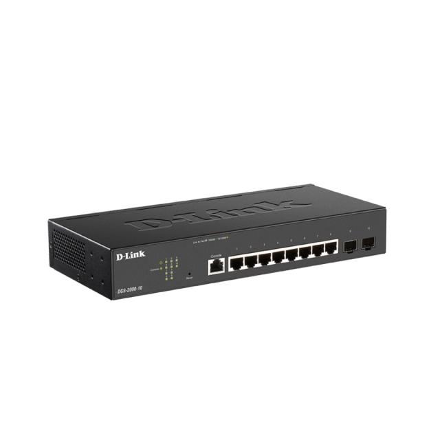Комутатор D-Link 8-port Gigabit Managed Switch incl. 2 x SFP