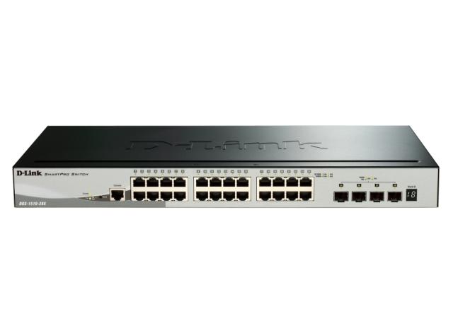 Комутатор D-Link 28-Port Gigabit Stackable Smart Managed Switch including 4 10G SFP+