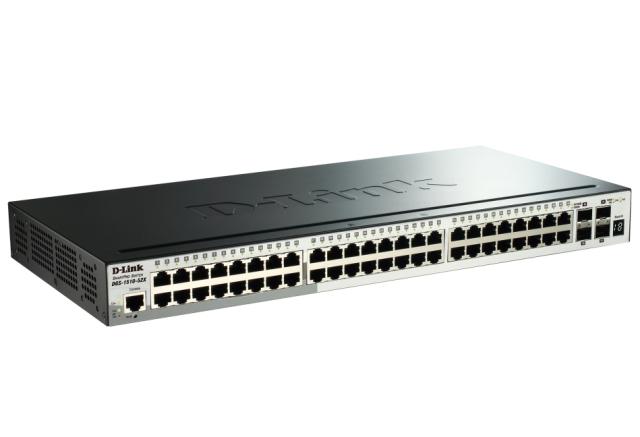 Комутатор D-Link 52-Port Gigabit Stackable Smart Managed Switch including 4 10G SFP+