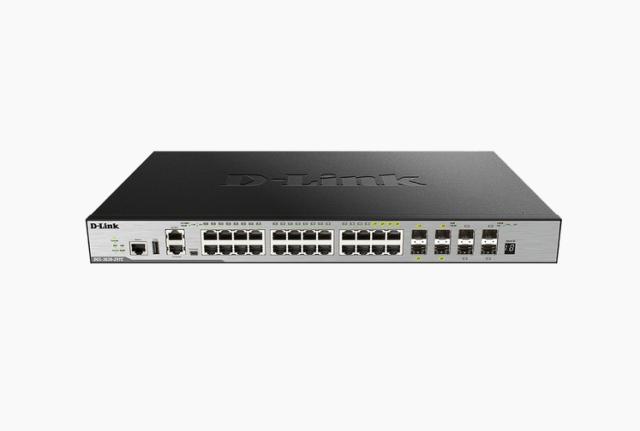Комутатор D-Link xStack 20-port GE and 4-port Combo 4-port Combo 1000BaseT/SFP plus 4 10GE SFP+