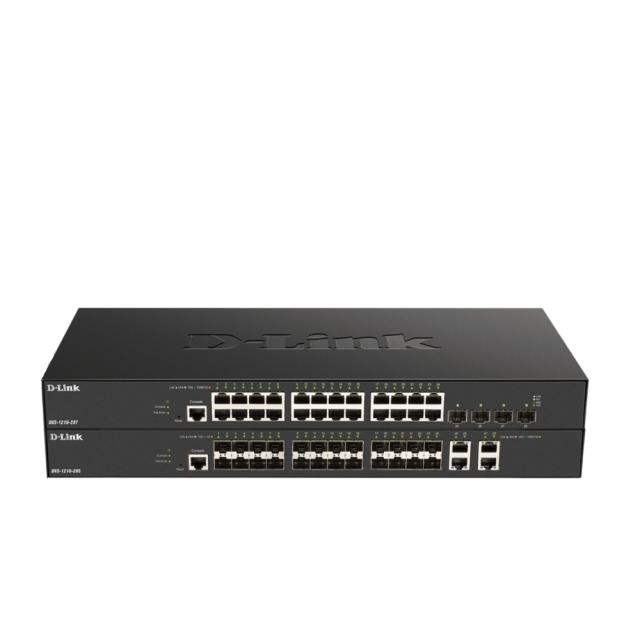 Комутатор D-Link 24 x 10G SFP+  ports + 4 x 10G Base-T ports Smart Managed Switch